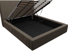 Felix Gas Lift Bed Muse Mink color Muse Mink