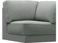Monica Tribute Storm Corner Sofa Chair Module color Tribute Storm