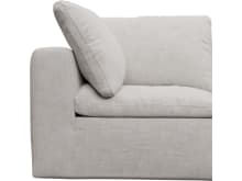 Cloud Avon Mineral Modular Sofa - 5 Piece color Avon Mineral