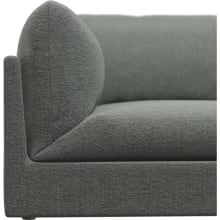 Finley Tribute Storm Left Arm Facing Sofa Chair Module color Tribute Storm