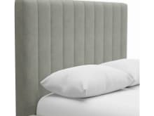 Brentwood Gas Lift Bed Toorak Pebble color Toorak Pebble