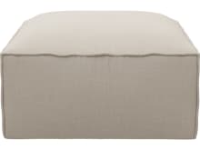 Kai Santa Fe Sand Ottoman color Santa Fe Sand