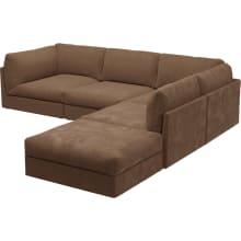 Finley Tribute Chestnut Modular Sofa - 5 Seater RAF Terminal color Tribute Chestnut