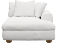 Tully Sofa Modules Slip Covers Noa Fog color Noa Fog