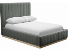 Brentwood Gas Lift Bed Tribute Storm color Tribute Storm