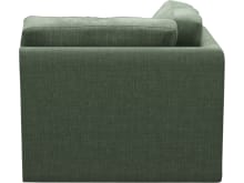 Monica Tribute Dark Jade Corner Sofa Chair Module color Tribute Dark Jade