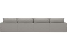 Willow Avon Mineral Modular Sofa - 4 Seater color Avon Mineral