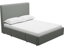 Aria Drawer Bed Tribute Storm color Tribute Storm
