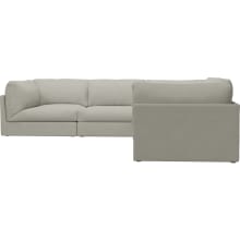 Finley California Ivory Corner Sofa - 5 Seater color California Ivory