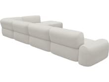 Beckett Tribute Ice Modular Sofa - 7 Piece color Tribute Ice