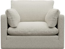 Willow Slip Cover Boucle Ivory color Boucle Ivory