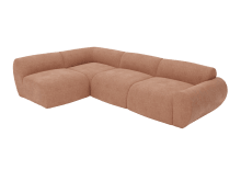 Malmo Muse Dusk Sofa - 4 Seater LAF Terminal color Muse Dusk