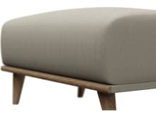 Dane Plaza Natural Ottoman color Plaza Natural
