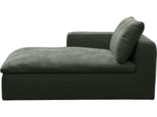 Cloud Deep Chaise Left Module Muse Forest color Muse Forest