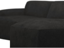 Copenhagen California Charcoal Chaise Sofa - 3 Seater color California Charcoal