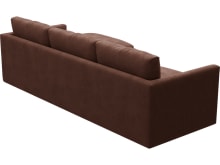 Haven Apt Muse Rust Chaise Sofa color Muse Rust