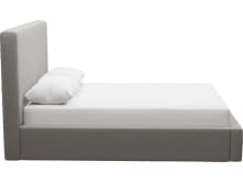 Felix Gas Lift Bed Boucle Pumice color Boucle Pumice