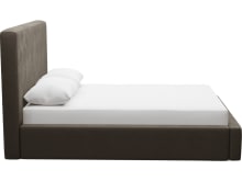 Felix Gas Lift Bed Muse Mink color Muse Mink