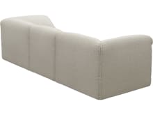 Kai Boucle Ivory Modular Sofa - 3 Seater color Boucle Ivory
