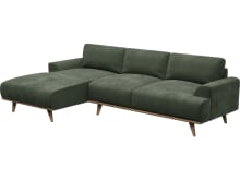 Dane Muse Forest Chaise Sofa - 3 Seater color Muse Forest