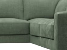 Monica Tribute Dark Jade Sofa - 4 Seater LAF Terminal color Tribute Dark Jade
