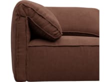 Kai Muse Rust Modular Sofa - 5 Seater color Muse Rust