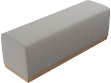 Havana Bed End Boucle Pumice color Boucle Pumice