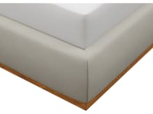 Haven Dark Gas Lift Bed California Ivory color California Ivory