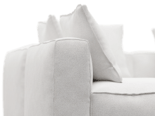 Riley Apt Noa Fog Corner Sofa - 4 Seater LAF Terminal color Noa Fog