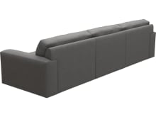 Monica California Slate Chaise Sofa - 3 Seater color California Slate