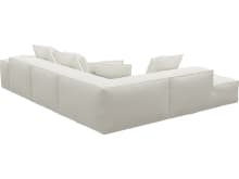 Riley Tribute Shell Modular Sofa - Arm, 2x Armless, Corner, Left Terminal color Tribute Shell