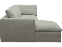 Cloud Deep Toorak Pebble Modular Sofa - 3 Seater Chaise color Toorak Pebble