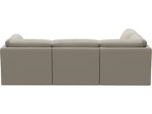 Emily Modular Sofa Isla Sea Pearl - 5 Piece color Isla Sea Pearl