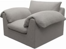 Ludlow Boucle Pumice Armchair color Boucle Pumice