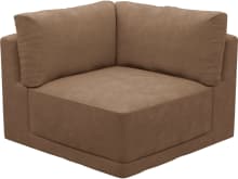 Haven Tribute Chestnut Corner Sofa Chair Module color Tribute Chestnut