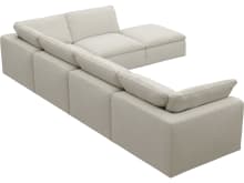 Cloud Deep Boucle Ivory Modular Sofa - 6 Piece color Boucle Ivory