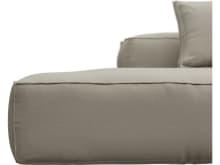 Riley Plaza Natural Modular Sofa - 1x Arm, 3x Armless, 1x Left Terminal color Plaza Natural