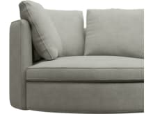 Adore Toorak Pebble Swivel Chair color Toorak Pebble