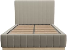 Brentwood Gas Lift Bed Plaza Natural color Plaza Natural