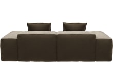 Riley Tribute Walnut Modular Sofa - 2 Seater color Tribute Walnut