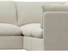 Willow Muse Flax Modular Sofa - 5 Seater LAF Terminal color Muse Flax