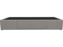 Zenith Kids 1 Storage Drawer Bed Base Isla Soft Grey color Isla Soft Grey