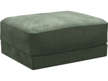 Monica Tribute Dark Jade Ottoman color Tribute Dark Jade
