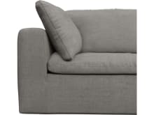 Cloud Deep Isla Soft Grey Modular Sofa - 5 Piece color Isla Soft Grey