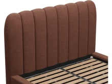 Maeve Bed Muse Rust color Muse Rust
