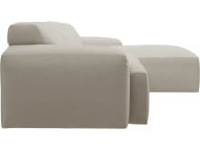 Copenhagen Toorak Pearl Chaise Sofa - 3 Seater color Toorak Pearl