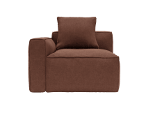 Riley Apt Muse Rust Slip Cover color Muse Rust