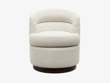 Penelope Swivel Chair Muse Flax color Muse Flax