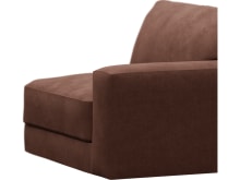 Monica Muse Rust Right Arm Facing Chair Module color Muse Rust