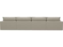 Willow Muse Flax Modular Sofa - 4 Seater color Muse Flax